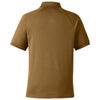 Harriton Men's Coyote Brown Charge Snag and Soil Protect Polo
