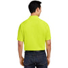 Harriton Men's Safety Yellow Charge Snag and Soil Protect Polo