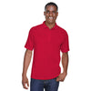 Harriton Men's Red Tactical Performannce Polo