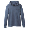 prAna Men's Equinox Blue Pacer Long Sleeve Pullover Hood