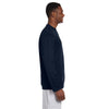 Harriton Men's Navy 4.2 oz. Athletic Sport Long-Sleeve T-Shirt