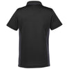 Harriton Women's Black/Dark Charcoal Flash Snag Protection Plus Colorblock Polo