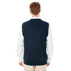 Harriton Men's Dark Navy Pilbloc V-Neck Sweater Vest