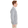 Harriton Men's Grey Heather Pilbloc V-Neck Sweater