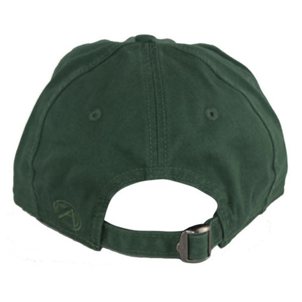 AHEAD University Hunter Green Collegiate Washed Unstructured Cap
