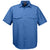 Harriton Men's Pool Blue Key West Short-Sleeve Performance Staff Shirt