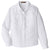 Harriton Women's White Key West Long-Sleeve Performance Staff Shirt