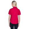 Harriton Women's Red Key West Short-Sleeve Performance Staff Shirt