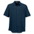 Harriton Men's Navy Paradise Short-Sleeve Performance Shirt