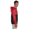 Harriton Men's Red/Black Packable Nylon Jacket