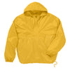 Harriton Men's Sunray Yellow Packable Nylon Jacket