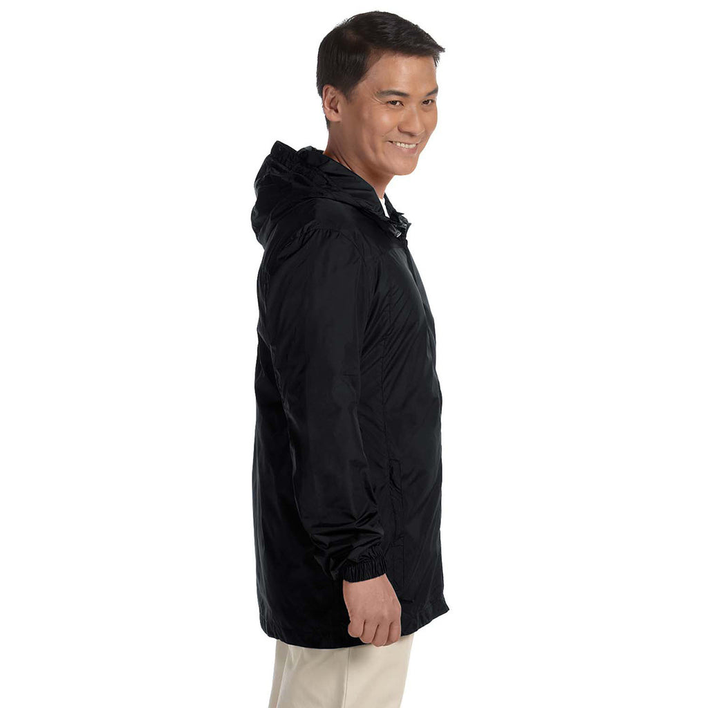 Harriton Men's Black Essential Rainwear