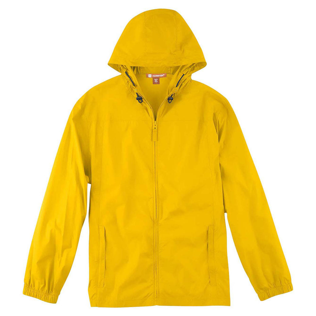 Harriton Men's Sunray Yellow Essential Rainwear