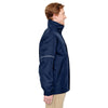 Harriton Men's Dark Navy/Safety Orange Contract 3-in-1 Jacket with Daytime Hi-Vis Fleece Vest