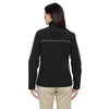 Harriton Women's Black Echo Soft Shell Jacket