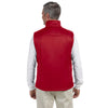 Harriton Men's Red Essential Polyfill Vest