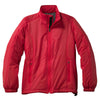 Harriton Women's Red Essential Polyfill Jacket