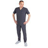 TiScrubs Men's Charcoal Grey Stretch 9-Pocket Tall Scrub Pants