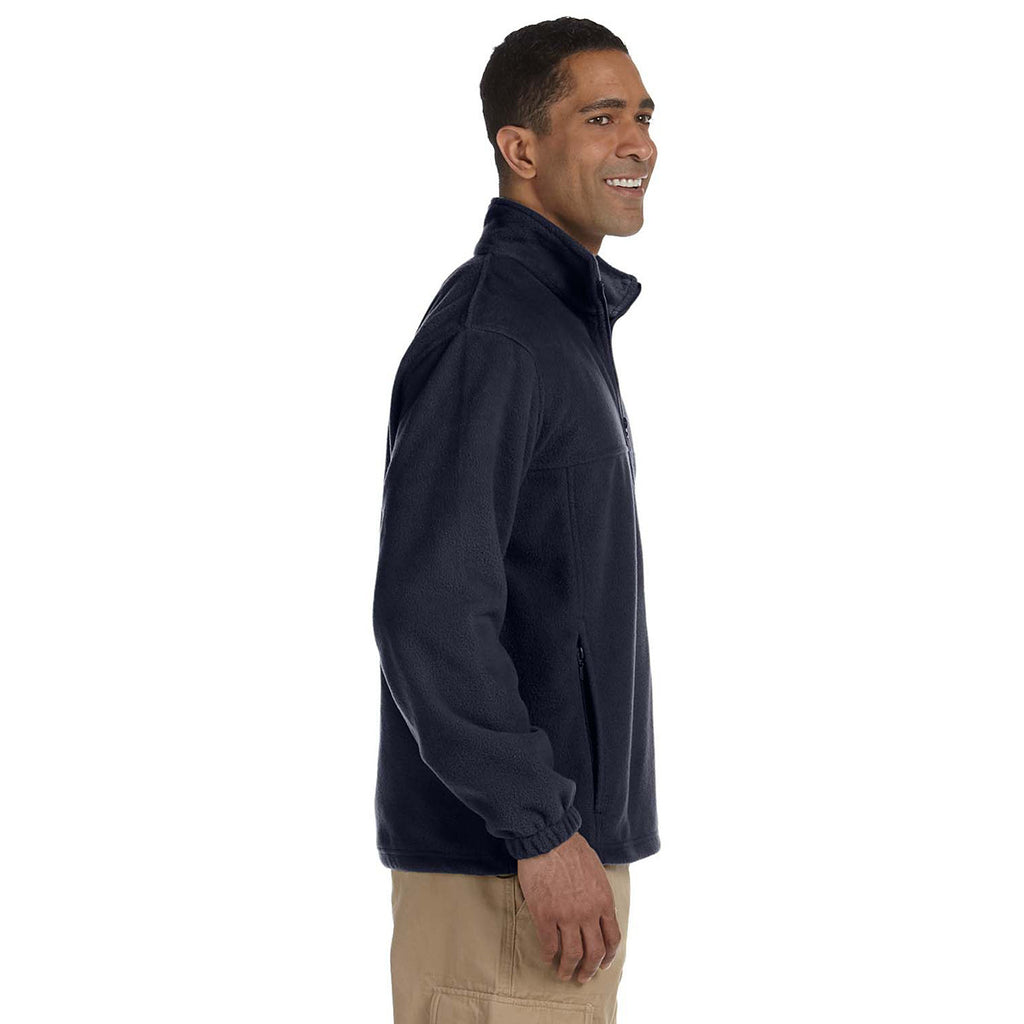 Logo Harriton Full-Zip Fleece Jackets (Men's), Apparel