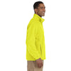 Harriton Men's Safety Yellow Tall 8 oz. Full-Zip Fleece