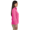 Harriton Women's Charity Pink 8 oz. Full-Zip Fleece