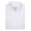 Mizzen+Main Men's White Manhattan Trim Fit Dress Shirt