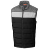 Cutter & Buck Men's Black Thaw Insulated Packable Vest