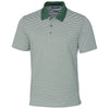 Cutter & Buck Men's Hunter Forge Polo Tonal Stripe Tailored Fit