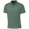 Cutter & Buck Men's Hunter Forge Polo Pencil Stripe Tailored Fit