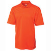 Cutter & Buck Men's College Orange DryTec S/S Genre Polo