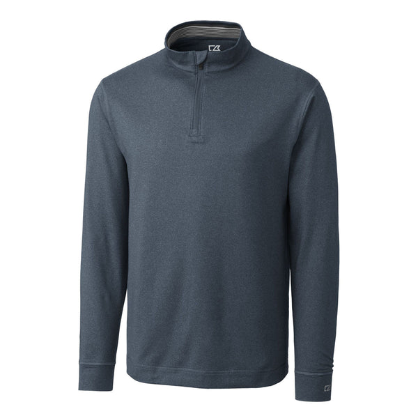 Men's Cutter & Buck LIGHTWEIGHT, DryTec TOPSPIN L/S Half Zip
