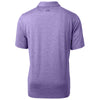 Cutter & Buck Men's College Purple Heather Forge Heathered Stretch Polo