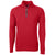 Cutter & Buck Men's Red Adapt Eco Knit Stretch Recycled Quarter Zip Pullover