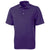Cutter & Buck Men's College Purple Virtue Eco Pique Recycled Polo