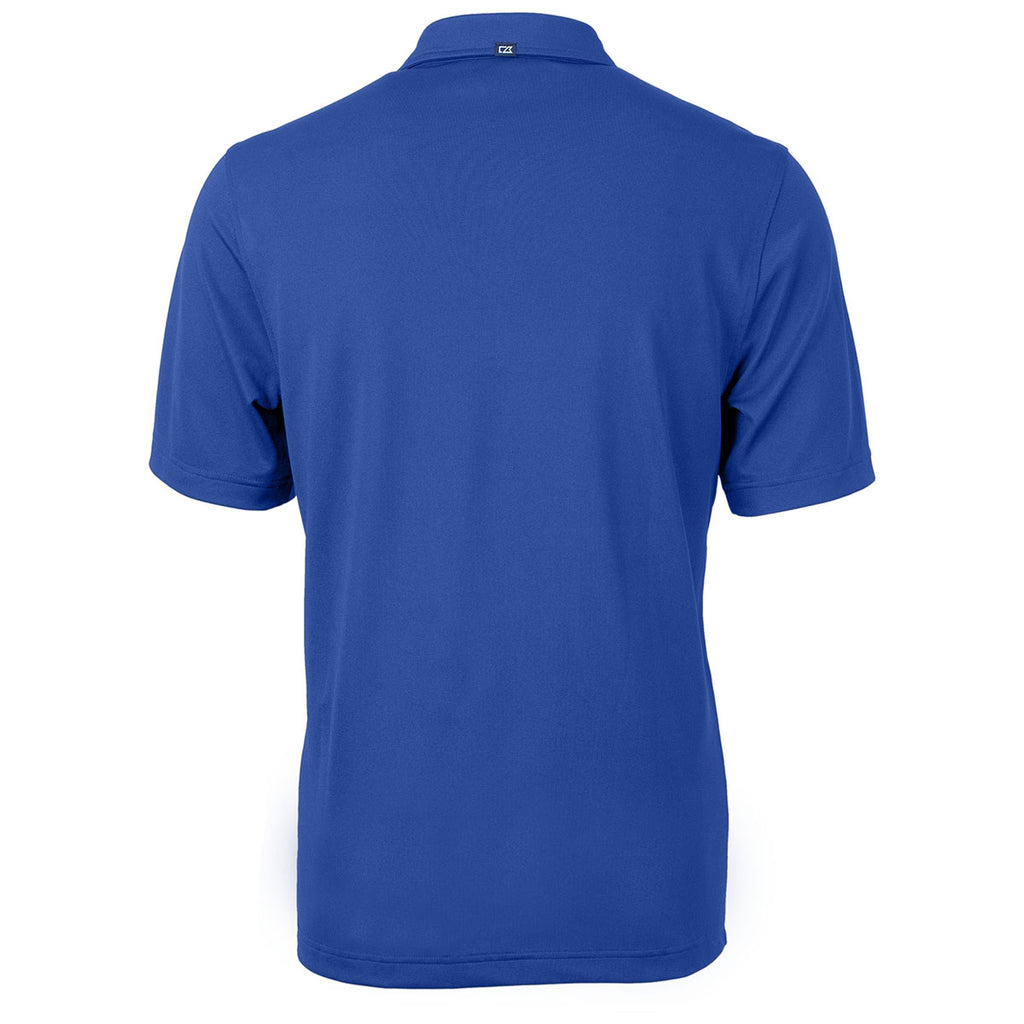Cutter & Buck Men's Tour Blue Virtue Eco Pique Recycled Polo