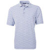Cutter & Buck Men's Hyacinth Virtue Eco Pique Botanical Print Recycled Polo