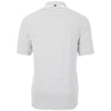 Cutter & Buck Men's Polished Virtue Eco Pique Stripped Recycled Polo