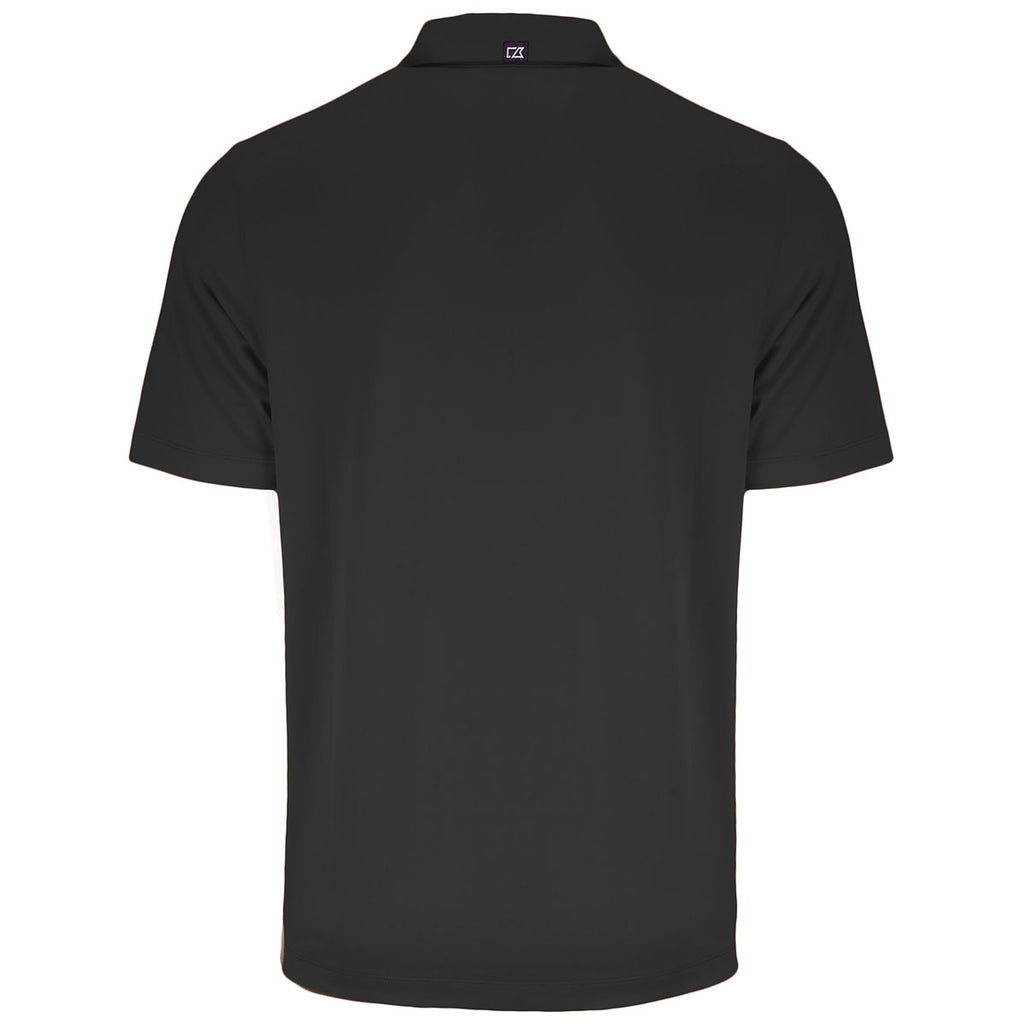 Cutter & Buck Men's Black Forge Eco Stretch Recycled Polo