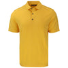 Cutter & Buck Men's College Gold Heather Forge Eco Stretch Recycled Polo