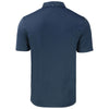 Cutter & Buck Men's Dark Navy Blue Heather Forge Eco Stretch Recycled Polo