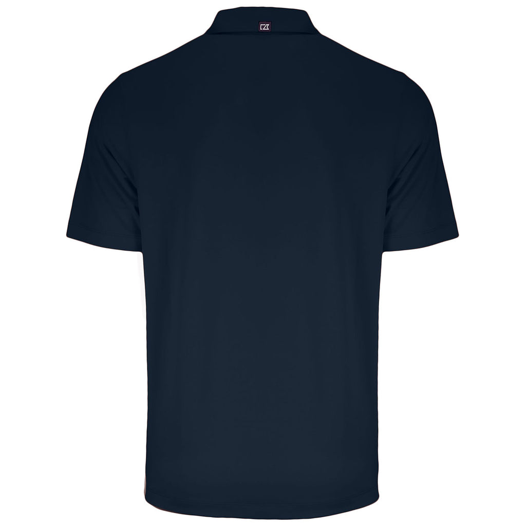 Cutter & Buck Men's Navy Blue Forge Eco Stretch Recycled Polo