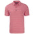 Cutter & Buck Men's Cardinal Red Heather Forge Eco Heather Stripe Stretch Recycled Polo