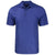 Cutter & Buck Men's Tour Blue Pike Eco Tonal Geo Print Stretch Recycled Polo