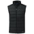 Cutter & Buck Men's Black Evoke Hybrid Eco Softshell Recycled Full Zip Vest