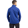 Cutter & Buck Men's Tour Blue Evoke Eco Softshell Recycled Full Zip Jacket