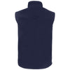 Cutter & Buck Men's Navy Blue Charter Eco Recycled Full-Zip Vest