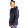 Cutter & Buck Men's Dark Navy Rainier Primaloft Eco Full Zip Hooded Jacket