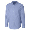 Cutter & Buck Men's French Blue Long Sleeve Epic Easy Care Stretch Oxford Shirt