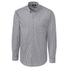 Cutter & Buck Men's Charcoal Long Sleeve Epic Easy Care Stretch Gingham Shirt