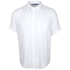 Cutter & Buck Men's White Windward Twill Short Sleeve Shirt